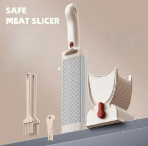 Fleischschneider, Hackmesser, Küchenmesserset zum Fleischschneiden, Zerkleinern, manueller Frischfleischschneider, Lebensmittelschneider für Rindfleisch