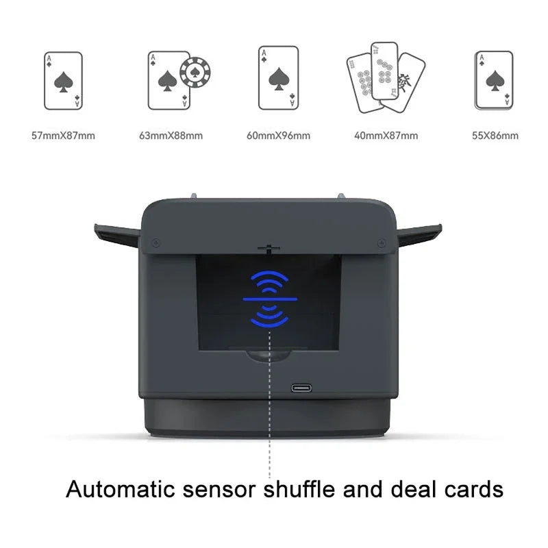 360 ° rotierenden Automatische Karte Shuffle