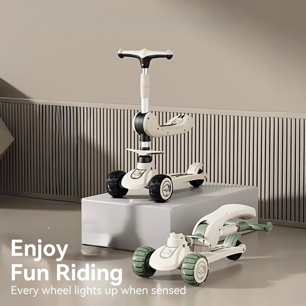 Kinderroller zum Sitzen oder Stehen