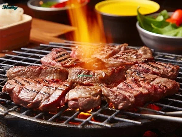 Fleischschneider, Hackmesser, Küchenmesserset zum Fleischschneiden, Zerkleinern, manueller Frischfleischschneider, Lebensmittelschneider für Rindfleisch