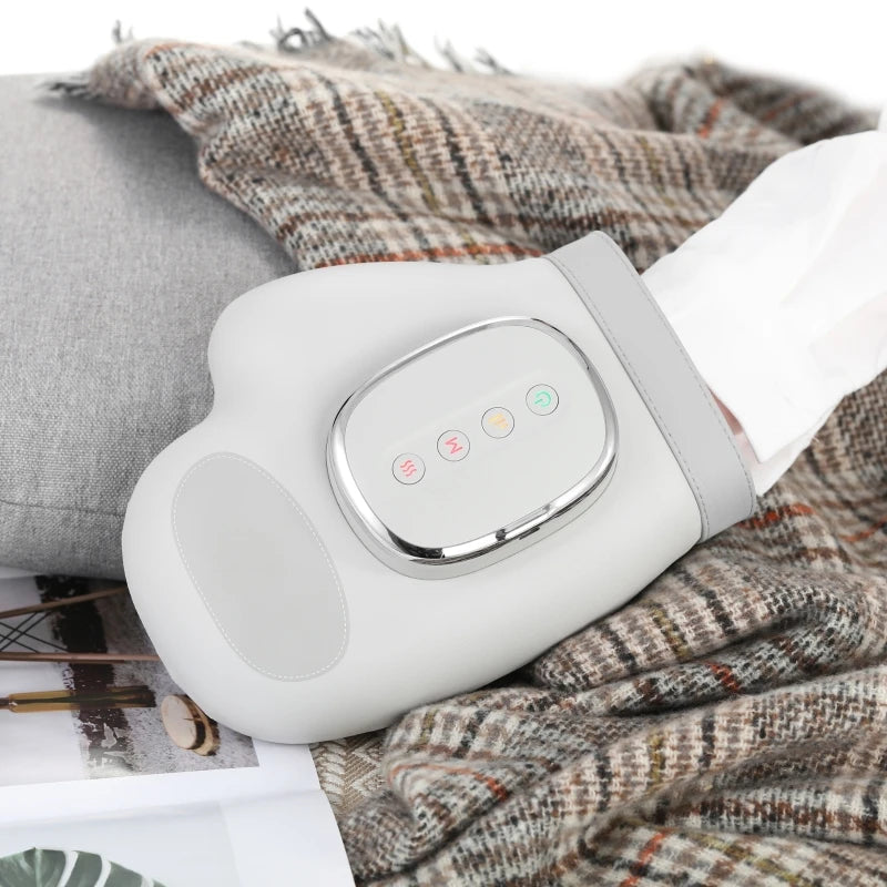 5-stufiges elektrisches Handmassagegerät, Heißkompressen-Massagegerät, Luftkompressions-Vibrationsmassage zur Linderung von Finger- und Handflächenermüdung