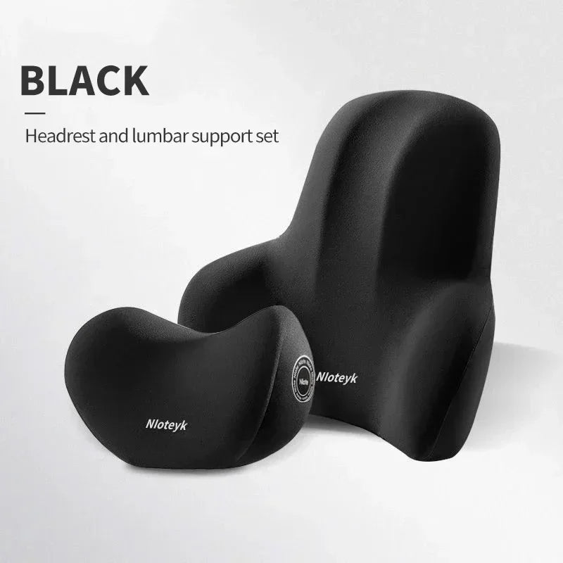 Auto Memory Foam Nackenkissen Schutz, Lendenwirbelstütze Kissen, Lendenkissen, Auto Kopfstützenkissen