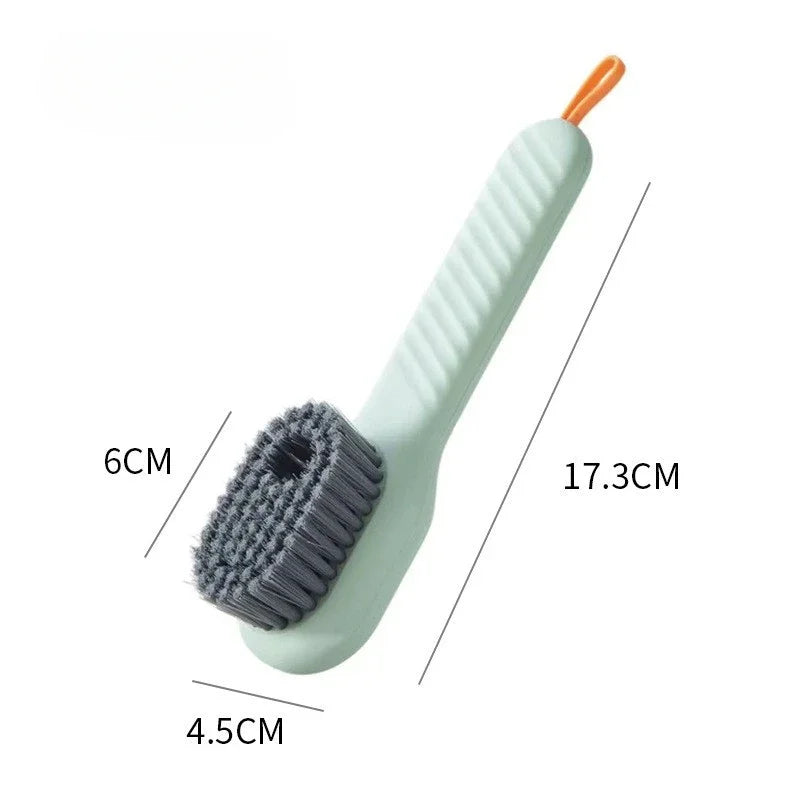 1/2/4-teiliger Schuhwaschbeutel mit flüssigem Schuhbürsten-Set