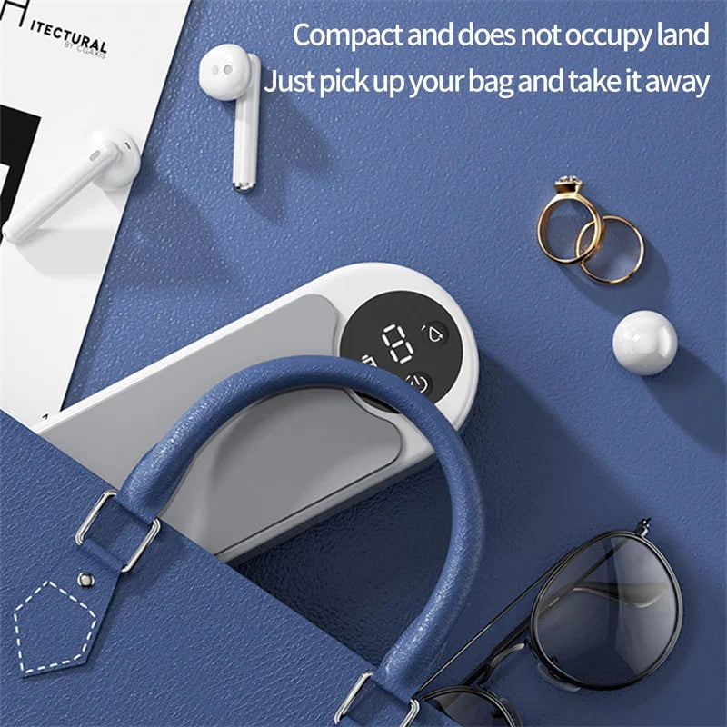 Nettoyeur à ultrasons portable Clean Pod 450 ml, appareil de nettoyage pour bijoux, bagues, lunettes, pinceaux de maquillage
