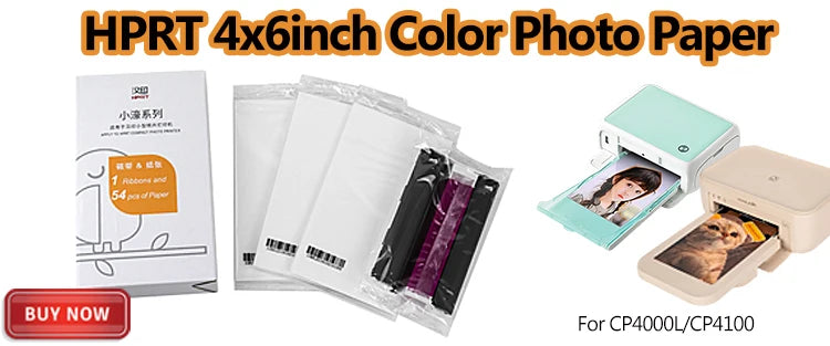 HPRT Farbfotodrucker, 300 DPI, hochauflösender Sofortbilddrucker