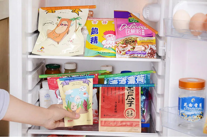 15/10-teiliges Set Beutelclips für Lebensmittel-Snack-Beutel