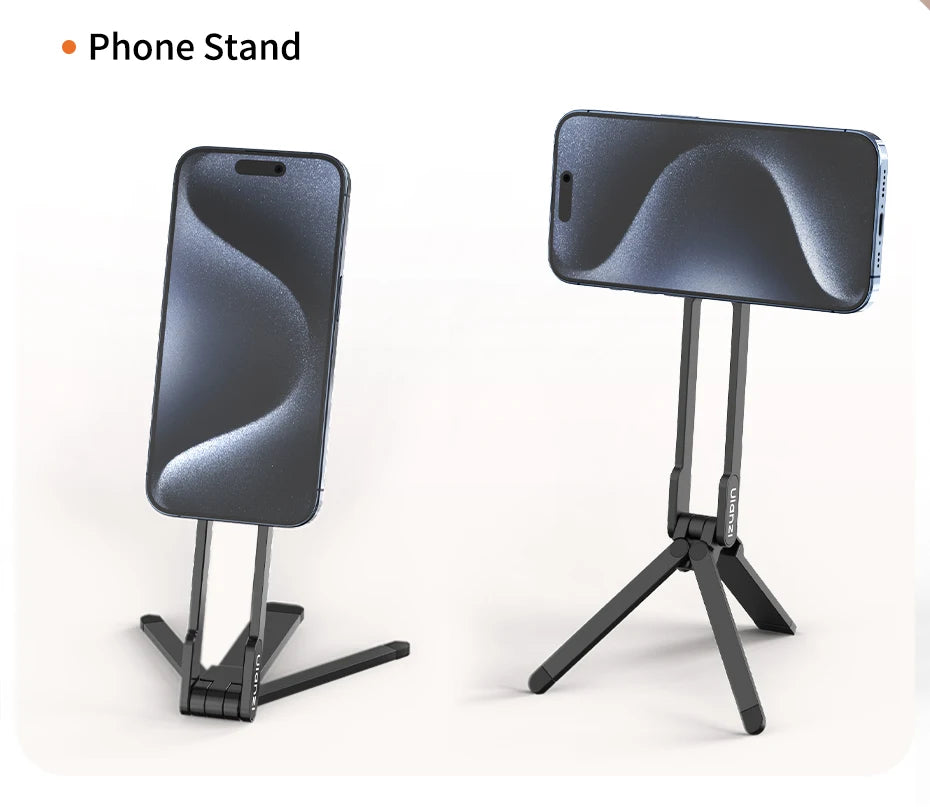 Ulanzi MA30 Magsafe Telefonstativ, doppelseitiger magnetischer Telefonhalter, Telefonständer für iPhone 16, 15, Outdoor-Reisen, Vlog, Live-Streaming