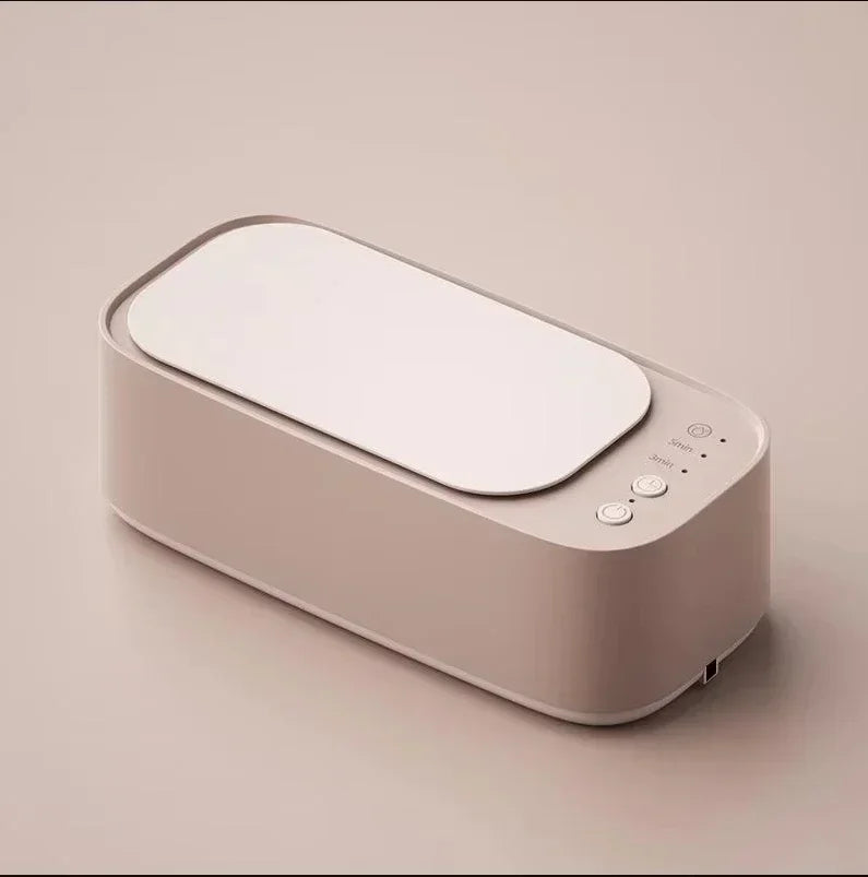 Machine de nettoyage de lunettes à ultrasons 45 kHz, nettoyeur de bijoux à ultrasons haute fréquence pour bijoux