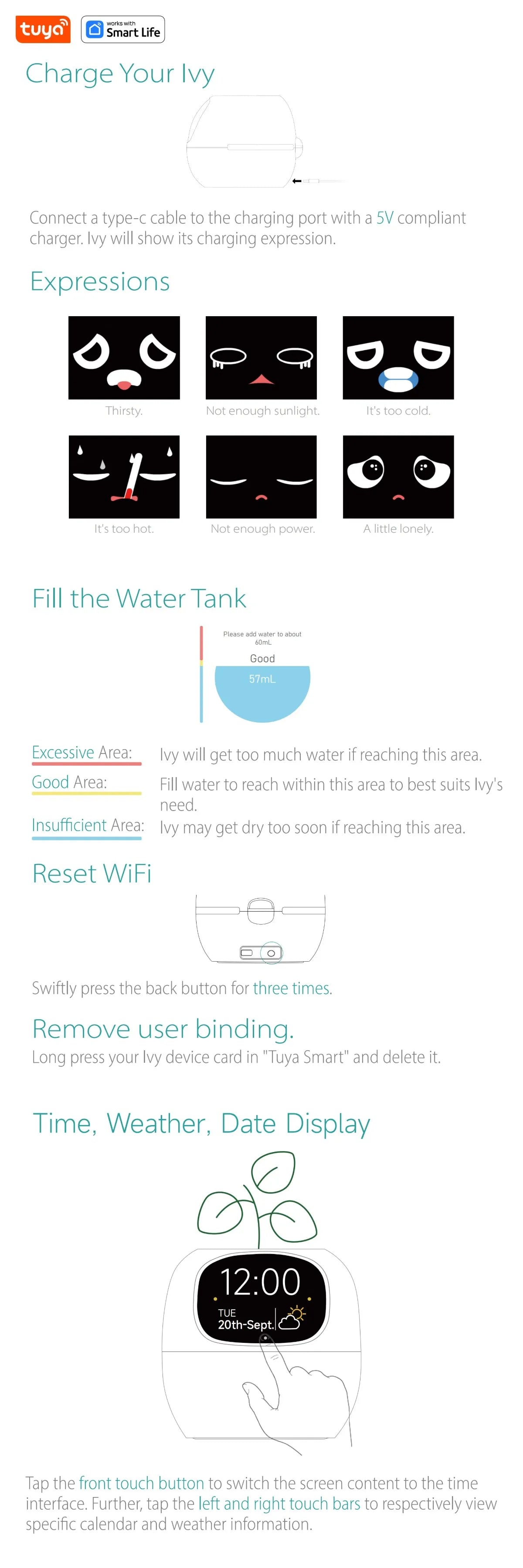 Tuya Efeu Smart Planter