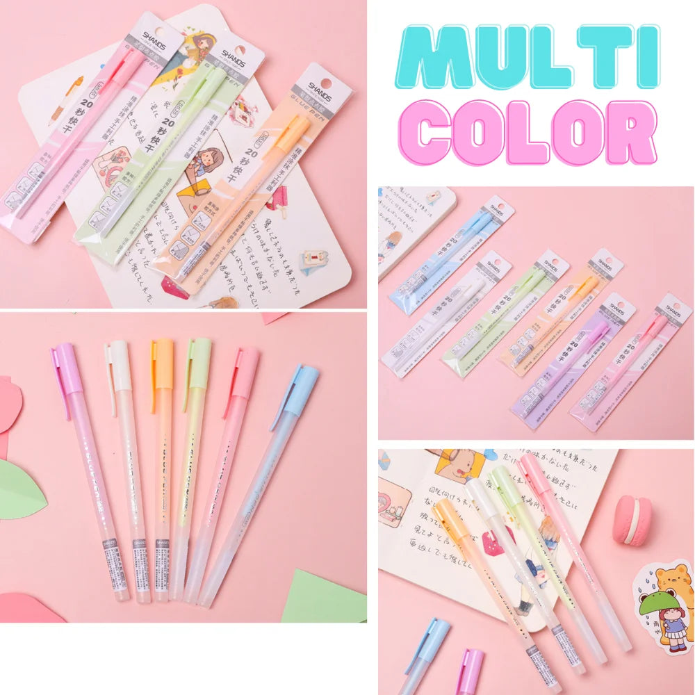 Candy Farbe Kleber Stift Handbuch Abgabe Stift Schnell Trocknend Dot Gule Stick DIY Hohe Viskosität Kleber Schule Büro Liefert