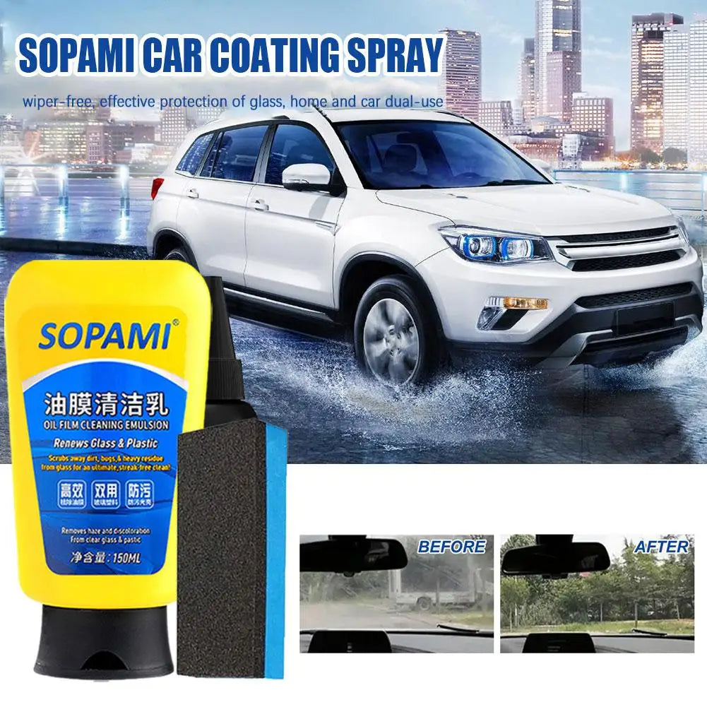 1/2/3PCs Sopami Auto Beschichtung Spray Schnelle Beschichtung Spray Schnelle Feine Kratzer Reparatur Nano Sopami öl Film Glas Reiniger Kratzer Reparatur