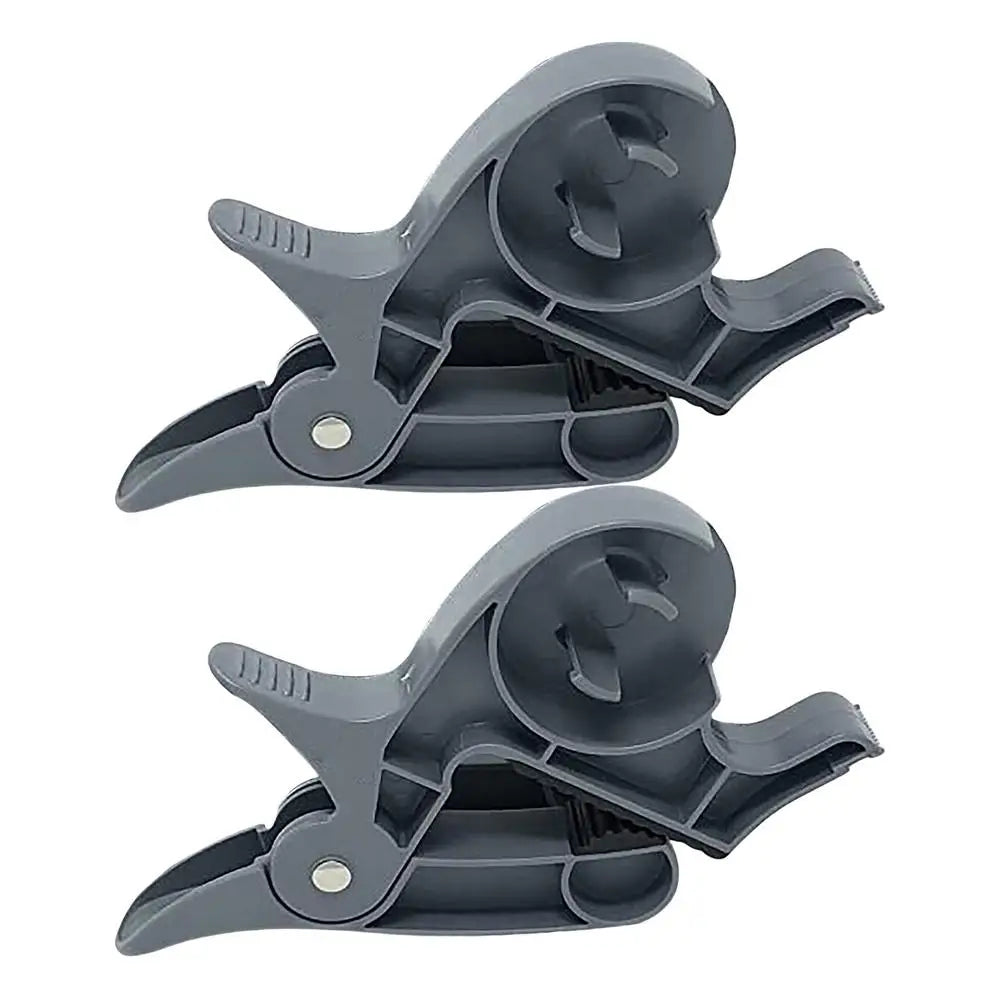2 stücke Klebebandspender ,Cutter, Papierrollenhalter, Clip Wrap Tabletop, Geschenkverpackungswerkzeug für Weihnachten und Neujahr, Kunsthandwerk Werkzeuge