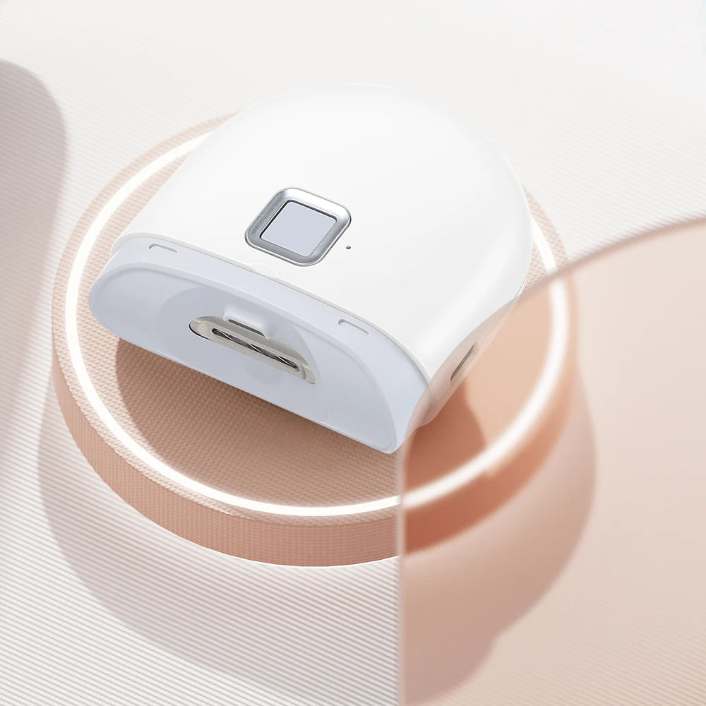 Elektrischer Nagelknipser, automatischer Aniküre-Trimmer mit Licht, für Erwachsene, Baby, Fingernagel, Zehenschere, Pediküre, Polieren, Nagelschneider