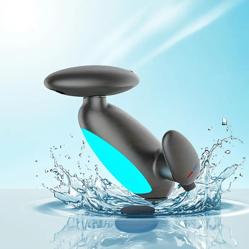 Pinguin Atmosphere leichter ausziehbarer Wasserhahn, heißer und kalter spritzwassergeschützter Handwaschhahn, Badezimmerwaschbecken, Badezimmerhahn