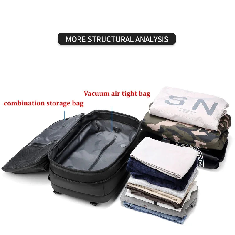 17 Zoll Laptop-Rucksack, Vakuum-Kompressions-Rucksack