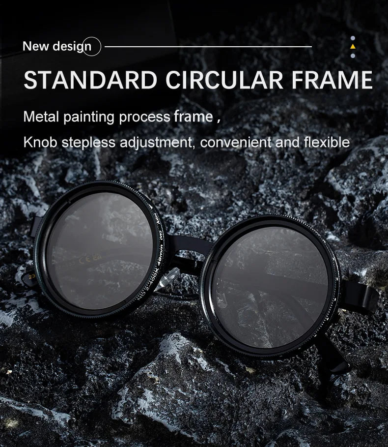 Radfahren ND2-400 9-stufig einstellbare Dimmung Polarisierte Sonnenbrille