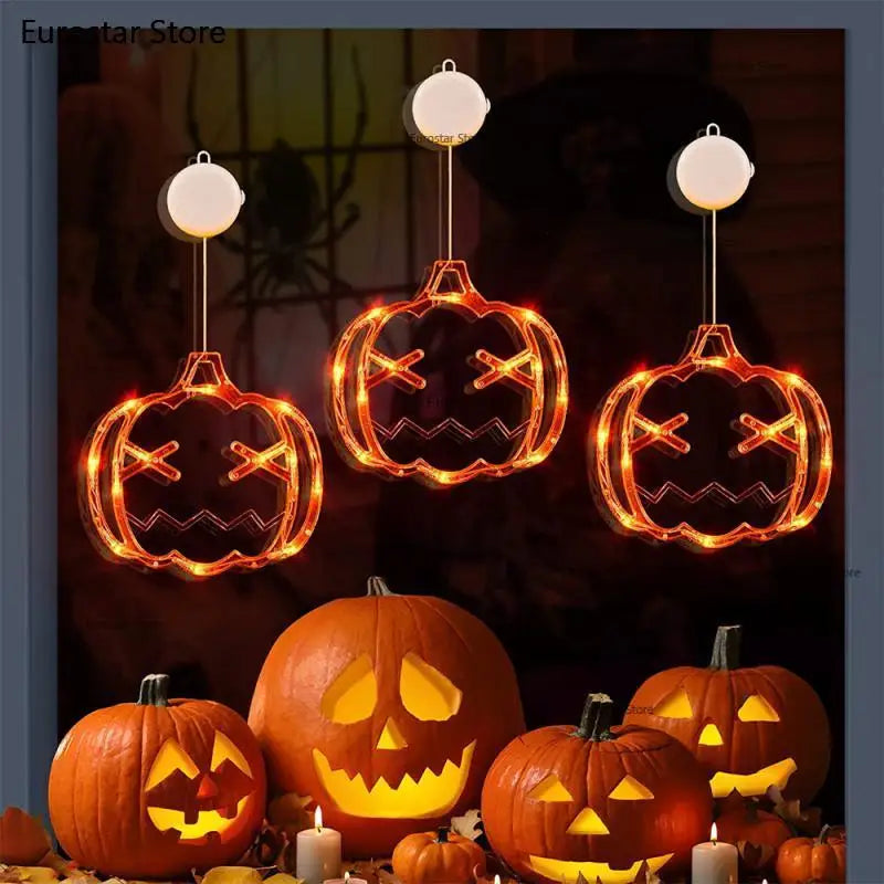 20 Stück Halloween-LED-Dekorationslichter für Atmosphäre, festliche Vorräte, Kürbislaternen und Requisiten