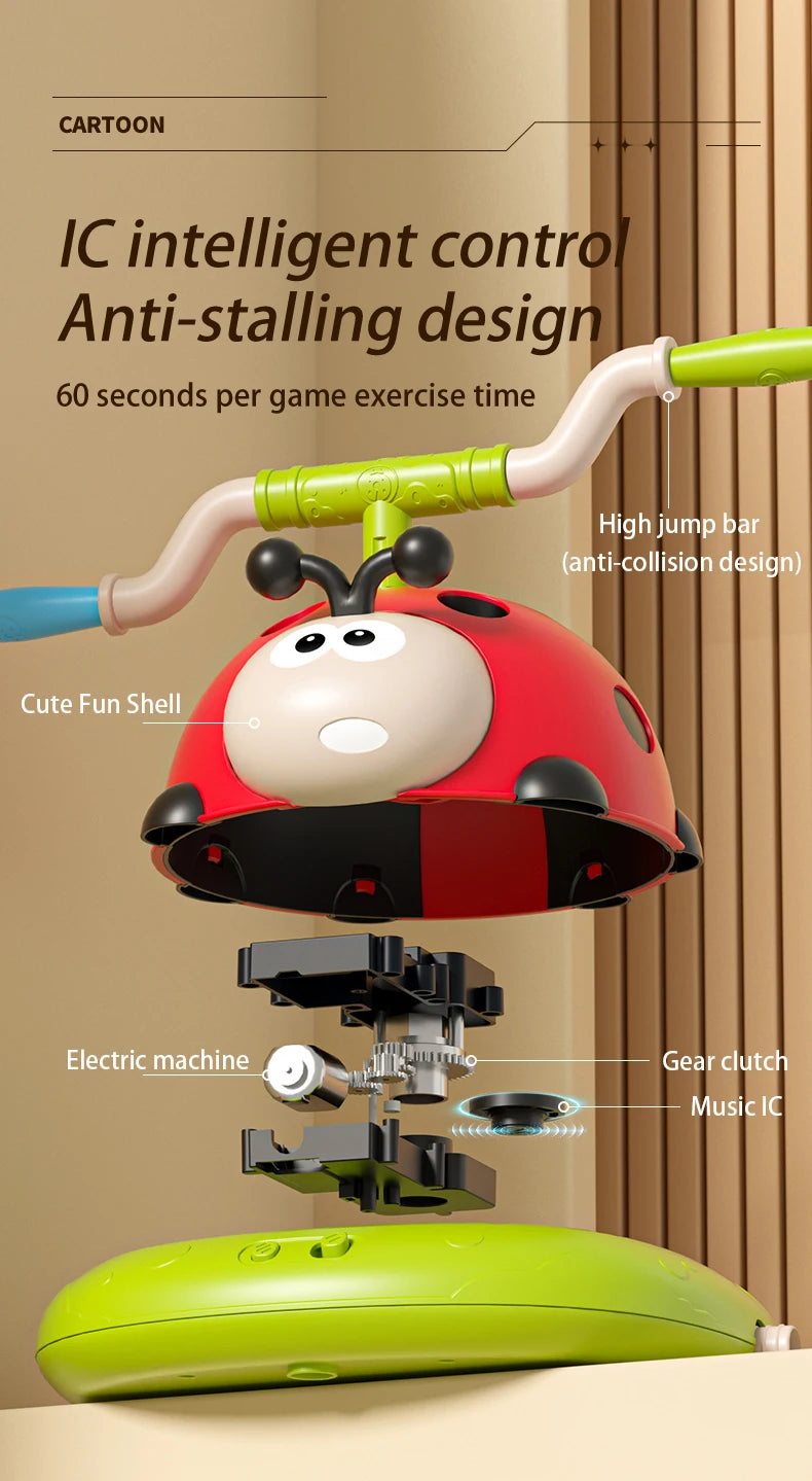 4 Arten Marienkäfer, Multifunktions-Trainingsgerät, Ferrule Jump Rocket Launcher, Spielzeug, Sport Unterhaltung, Spiel Outdoor Educational