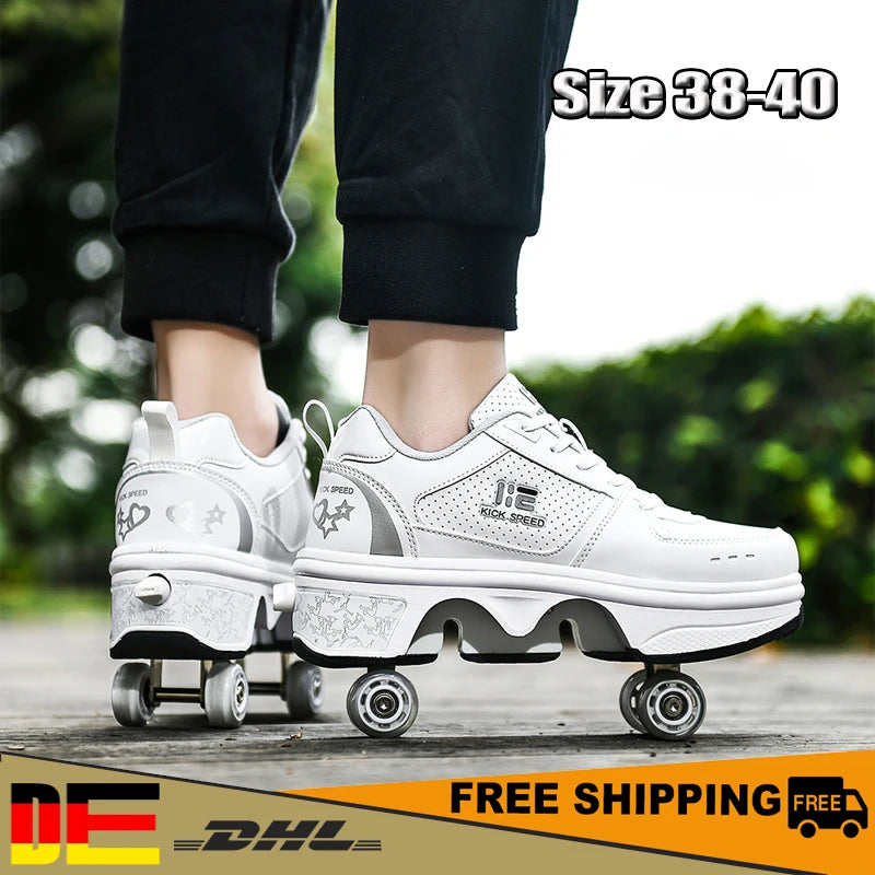 PU-Räder, Deformations-Rollschuhe, Parkour-Schuhe