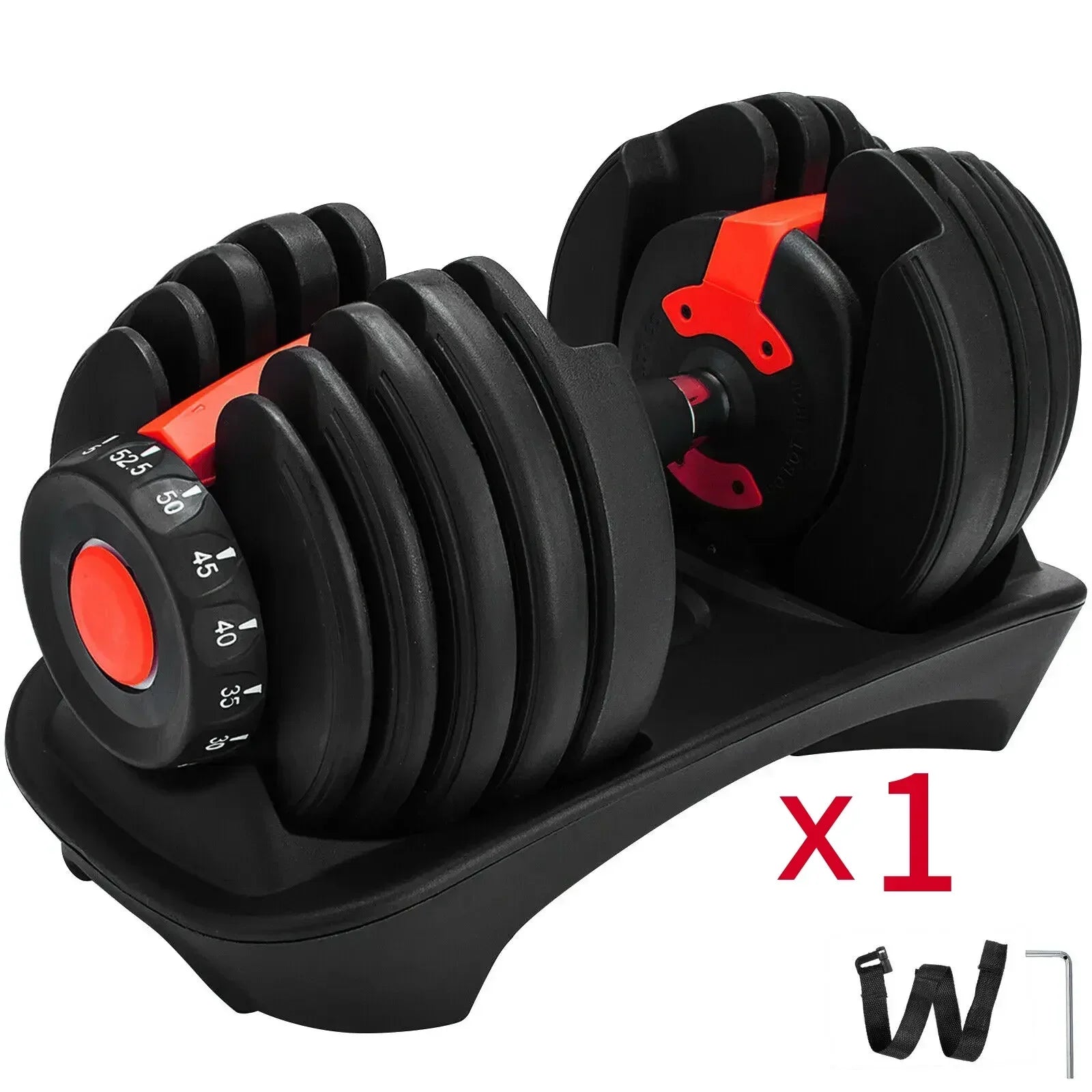 VEVOR 24KG Verstellbare Hantelsets, Hantelständer und Hantelgewicht