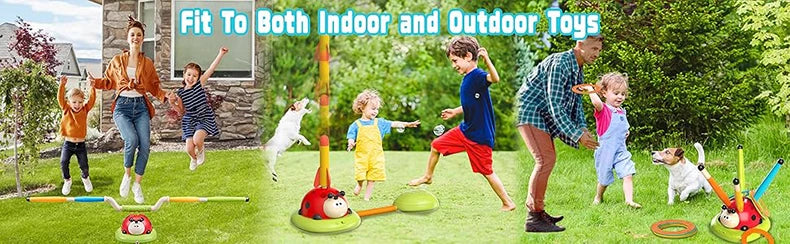 4 Arten Marienkäfer, Multifunktions-Trainingsgerät, Ferrule Jump Rocket Launcher, Spielzeug, Sport Unterhaltung, Spiel Outdoor Educational