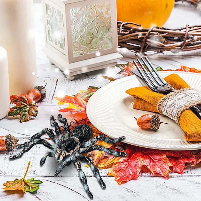 Realistische Spinne, Insekt Tricky Streich Witz Spielzeug, Halloween Party, Home Dekoration, Horror Requisiten, Kunststoff Künstliche Spinne, Kinder Geschenk