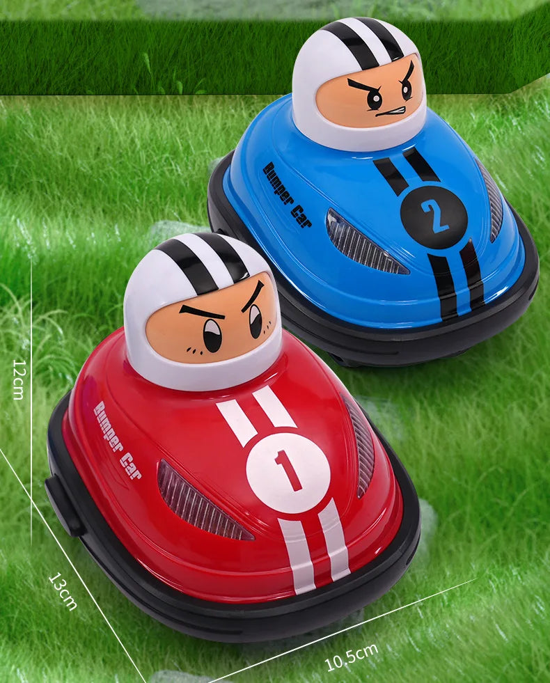 Kinder Duo Spielzeugauto, Kampfspiel Super Autoscooter, Kampf Pop-Up-Puppe, Crash Bounce Auswurf, Licht Kinder Fernbedienung, AUTOS Geschenke