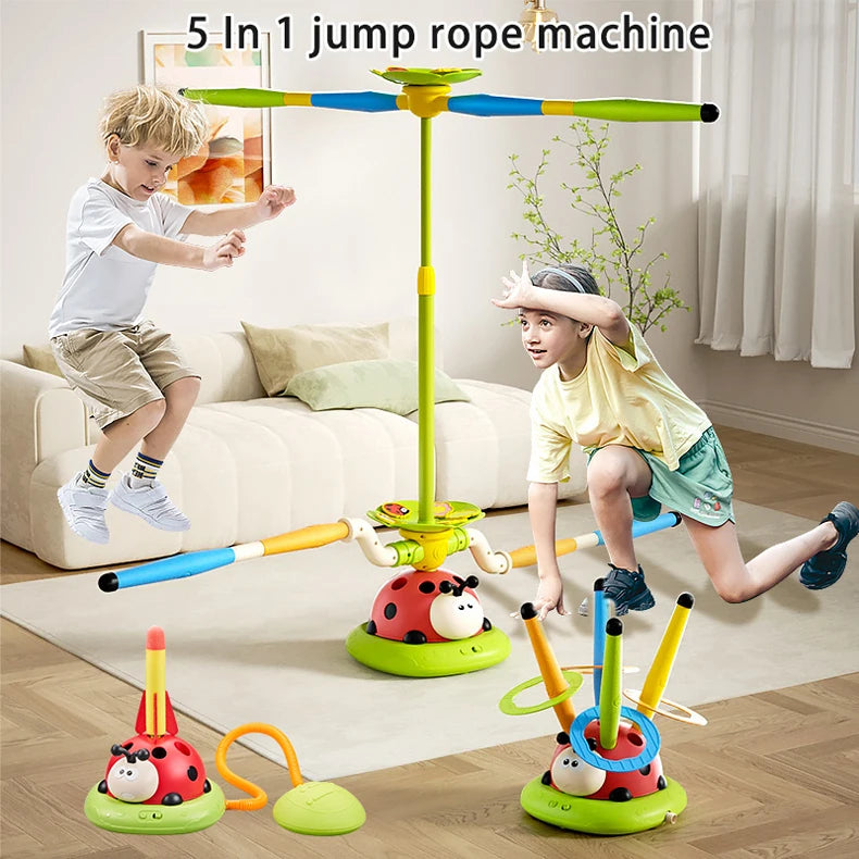 4 Arten Marienkäfer, Multifunktions-Trainingsgerät, Ferrule Jump Rocket Launcher, Spielzeug, Sport Unterhaltung, Spiel Outdoor Educational