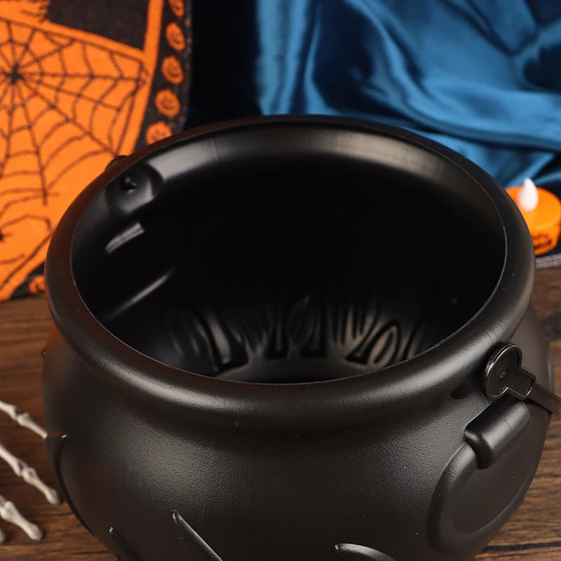 Kunststoff Halloween Dekoration, Nebel Rauch, Nebel Schädel Glas, Party Prop Hexe Fässer, Halloween Kessel