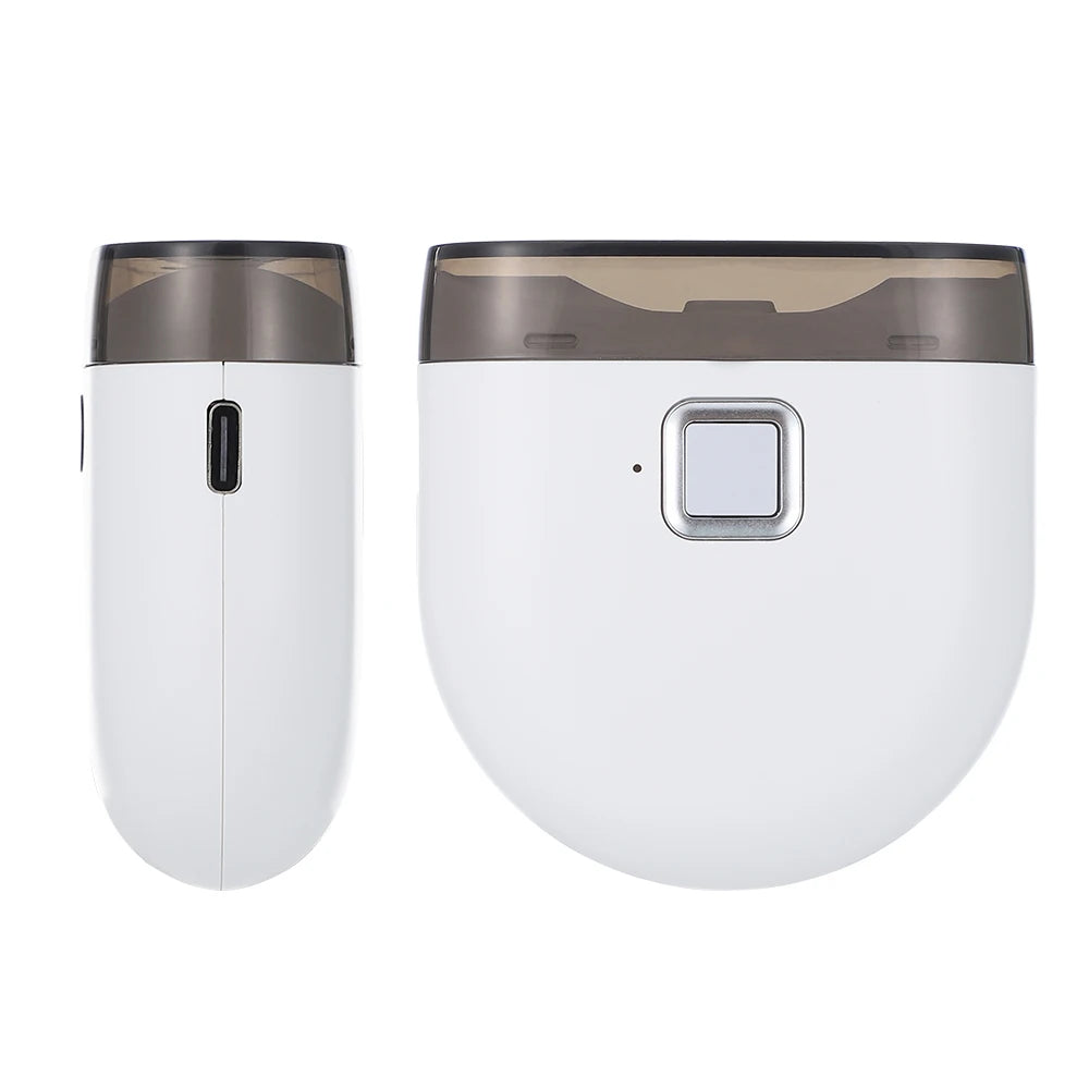 Elektrischer Nagelknipser, automatischer Aniküre-Trimmer mit Licht, für Erwachsene, Baby, Fingernagel, Zehenschere, Pediküre, Polieren, Nagelschneider