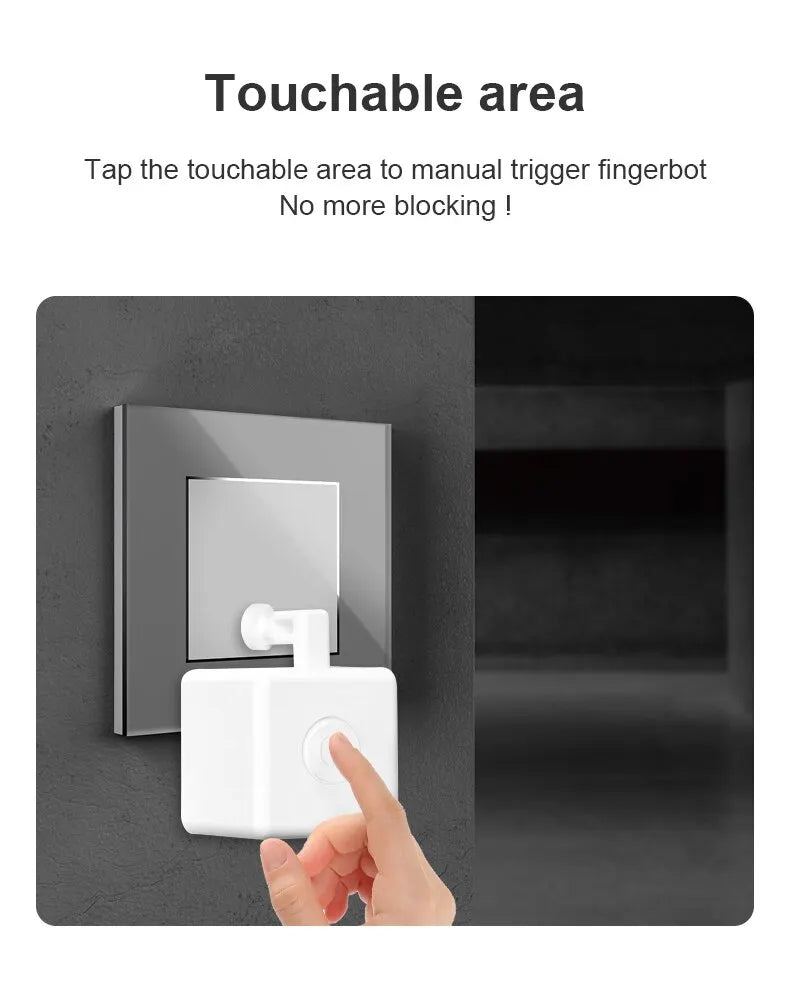 Tuya Zigbee / Bluetooth Fingerbot Plus Roboter-Tastendrücker-Schalter-Bot