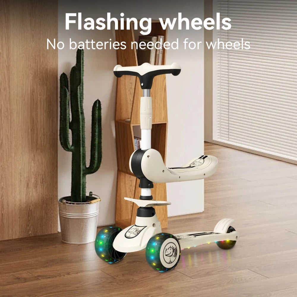 Kinderroller zum Sitzen oder Stehen