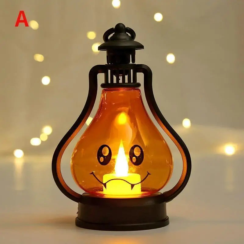 Horror Halloween LED Wind Licht, Tragbare Kürbis Geister Laterne, Bar Desktop Ornament, Halloween Decor Requisiten