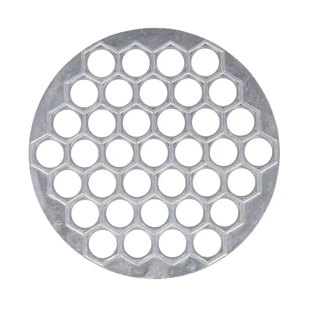 Aluminium-Knödelform, Ravioli-Maker, russischer Pelmeni-Maker, Knödelmaschine, Ravioli-Schneider, Küchen- und Kochutensilien, 37 Löcher