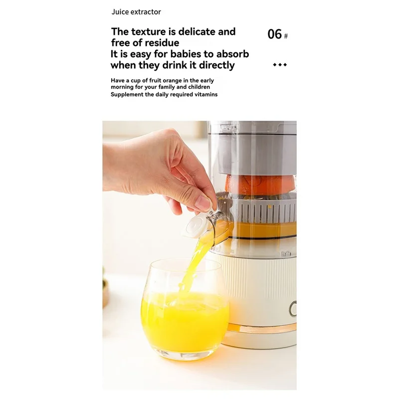 Neuankömmling Entsafter Home Juicer Trennbarer und tragbarer Entsafter Mini-Mixer Multifunktion