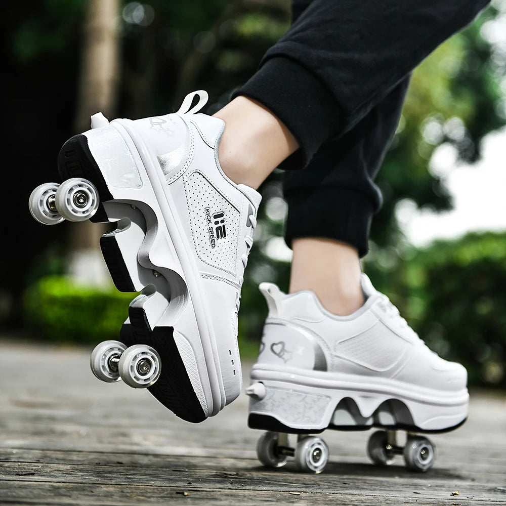 PU-Räder, Deformations-Rollschuhe, Parkour-Schuhe