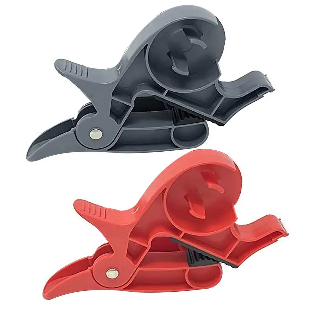 2 stücke Klebebandspender ,Cutter, Papierrollenhalter, Clip Wrap Tabletop, Geschenkverpackungswerkzeug für Weihnachten und Neujahr, Kunsthandwerk Werkzeuge