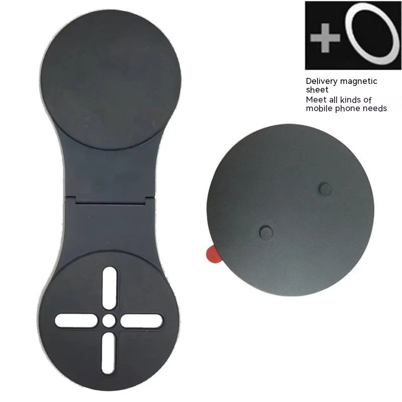 Mehrzweck-Telefonhalter, Aluminium-kompatible MagSafe-Halterung für Laptop, iPhone-Halterung für Tesla Model 3 Y-Automonitor