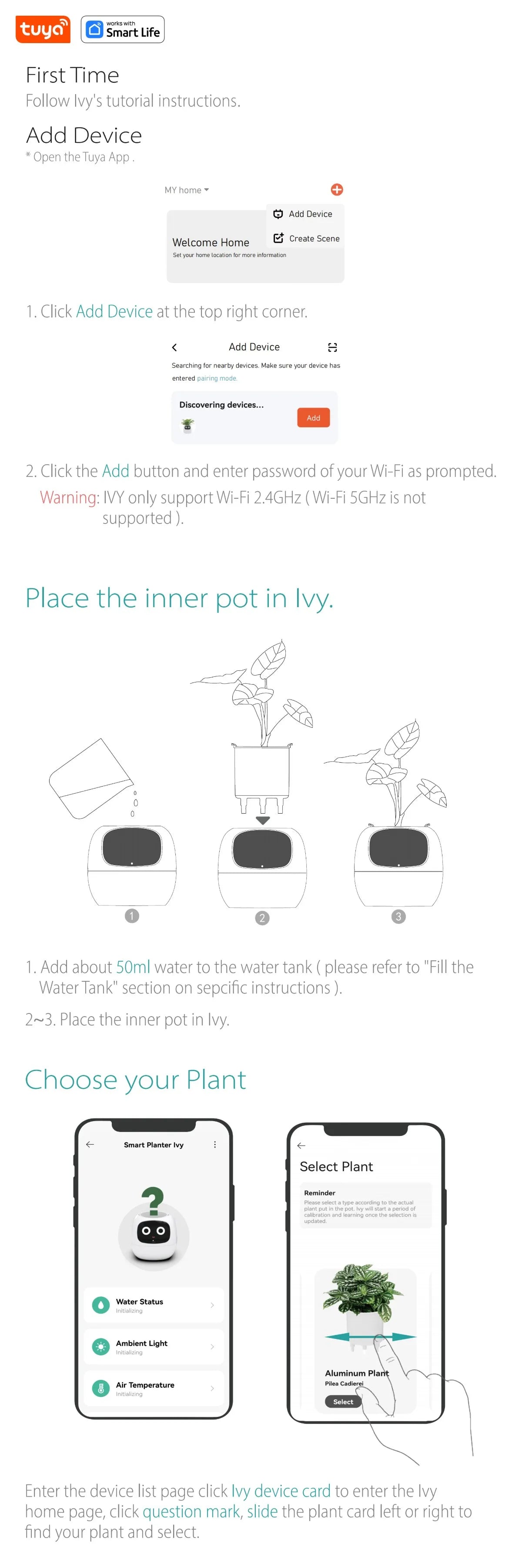 Tuya Efeu Smart Planter