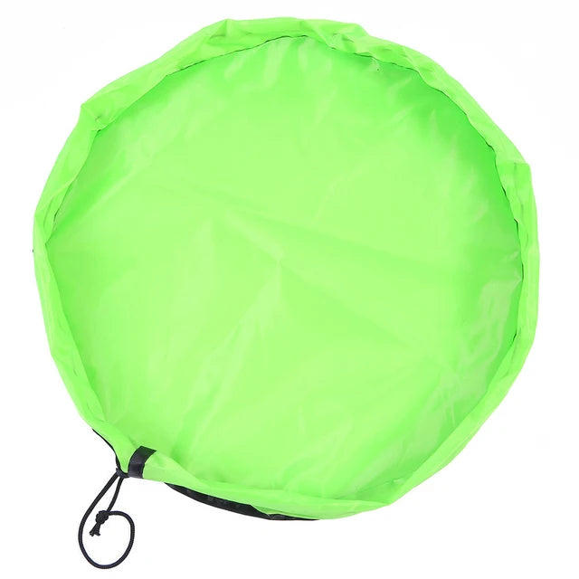 Kinderspielzeugkissen, Spielzeug-Aufbewahrungstasche, Große saubere Spielunterlage, Robuste Baustein-Spielzeug-Aufbewahrungstasche, Outdoor-Matte