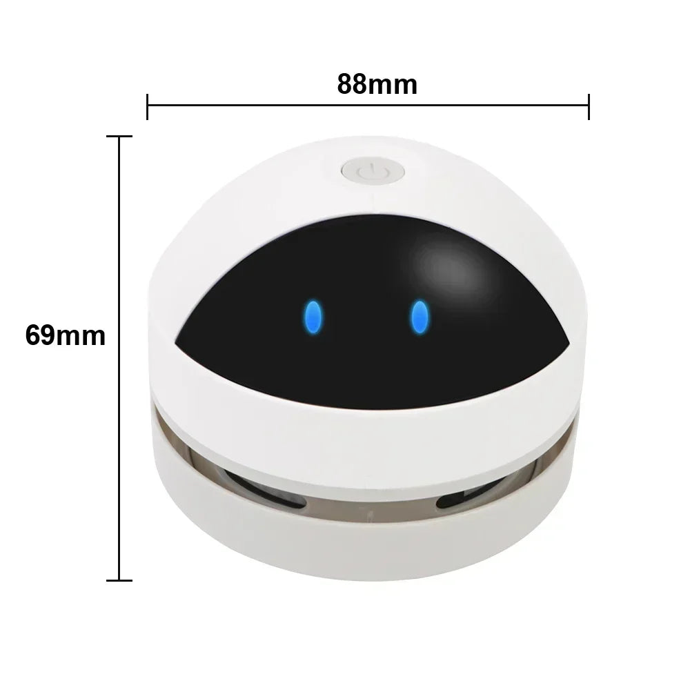 Mini-Staubsauger, tragbarer Schreibtisch-Tischstaubsauger, USB-Handheld-Tischkehrmaschine, Haar-Bleistift-Krümel-Reinigungswerkzeug, Staubsauger