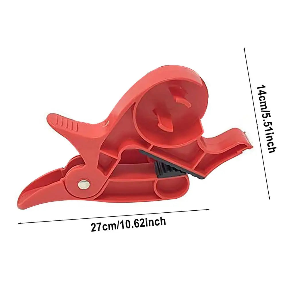2 stücke Klebebandspender ,Cutter, Papierrollenhalter, Clip Wrap Tabletop, Geschenkverpackungswerkzeug für Weihnachten und Neujahr, Kunsthandwerk Werkzeuge