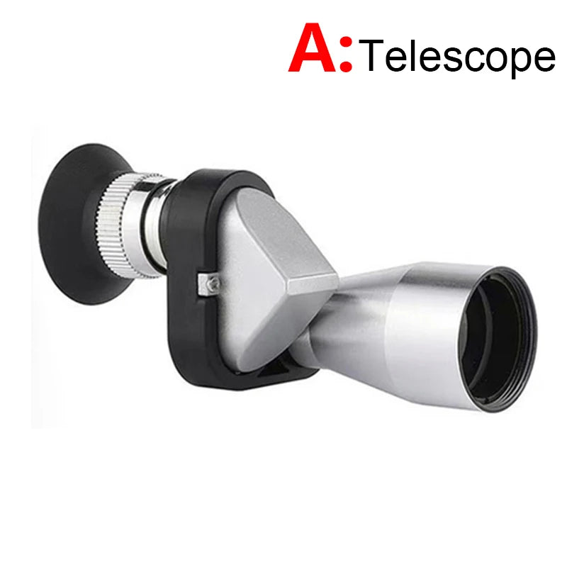 Einstellbares Teleskop HD Mini-Taschenteleskop 8 x 20 mm tragbares Monokular Outdoor-Sport Wandern Bergsteigen Teleskop