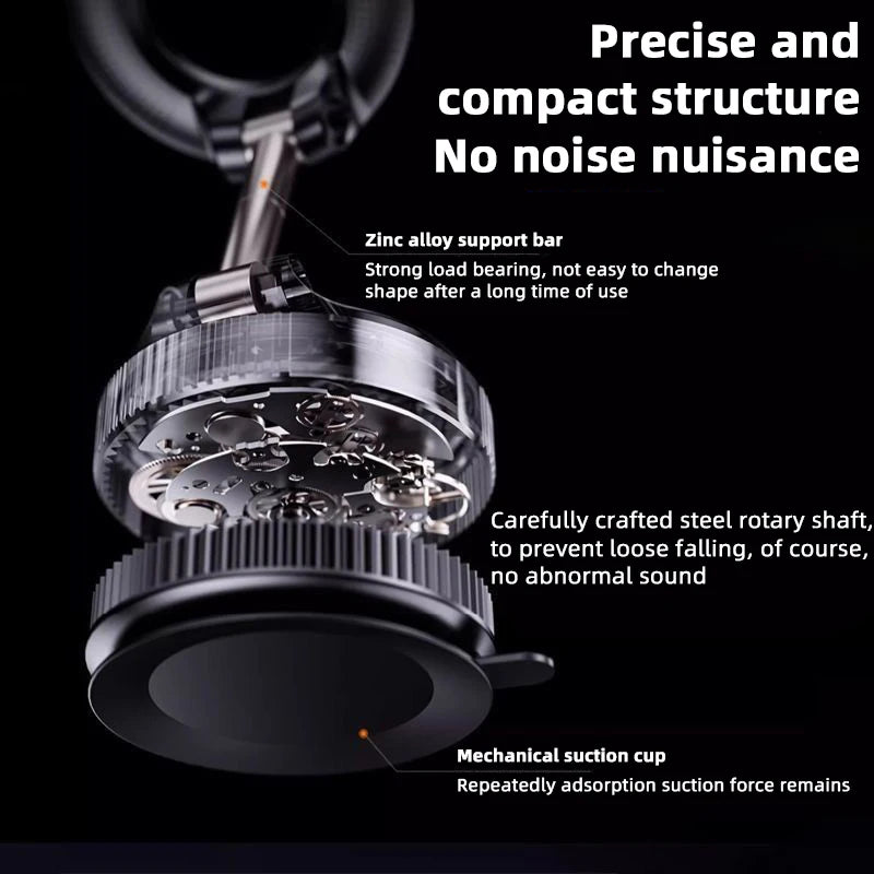 Support de téléphone magnétique K007|Rotation sur trois axes pour un réglage libre|Un choix pratique pour plusieurs scénarios.