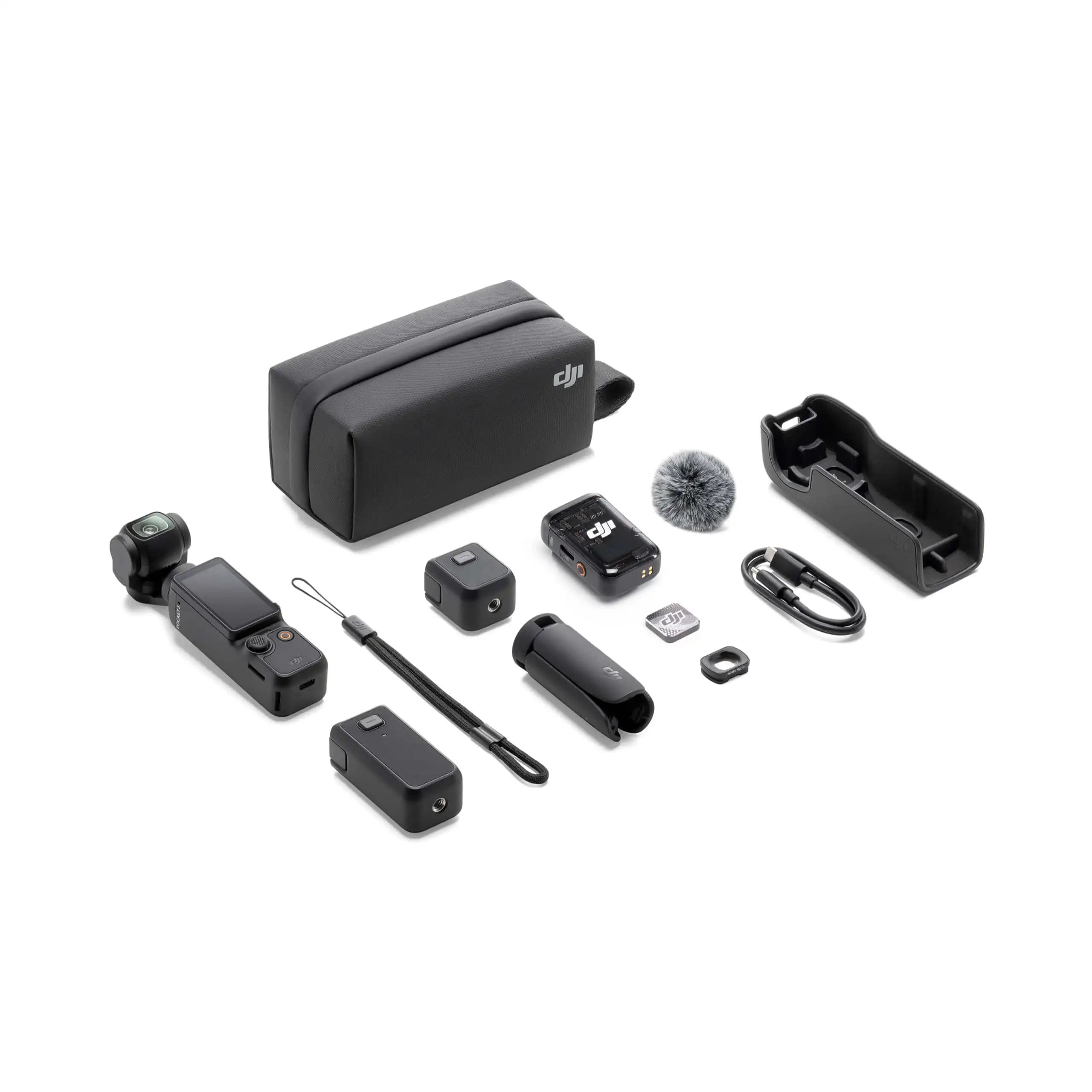DJI Osmo Pocket 3 Leistungsstarker 1-Zoll-Sensor 4K/120fps 2-Zoll drehbarer Touchscreen original brandneu auf Lager