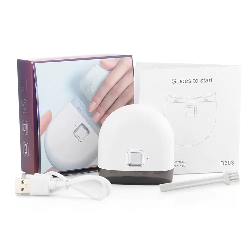 Elektrischer Nagelknipser, automatischer Aniküre-Trimmer mit Licht, für Erwachsene, Baby, Fingernagel, Zehenschere, Pediküre, Polieren, Nagelschneider