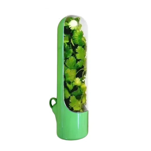 Kühlschrank Kräuter Crisper Saver Pod Container Gemüse Einmachflasche Halten Sie Minze/Kräuter/Koriander/Petersilie/Spargel frisch zu Hause
