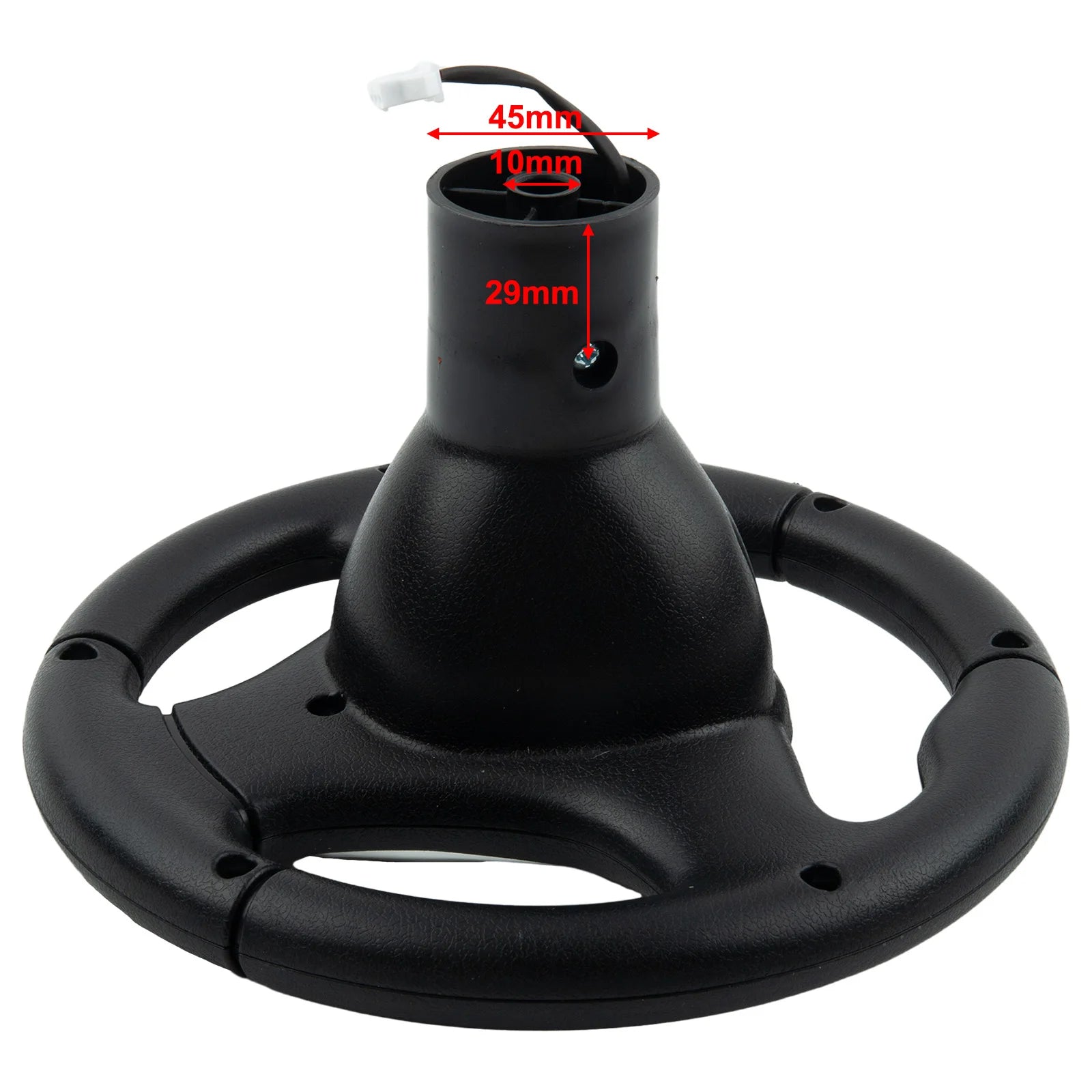 Für Elektrische Auto Lenkrad 1 stücke 1x Zubehör Für kinder Kunststoff/metall Praktische S2388/S2588/S9088 Nützlich