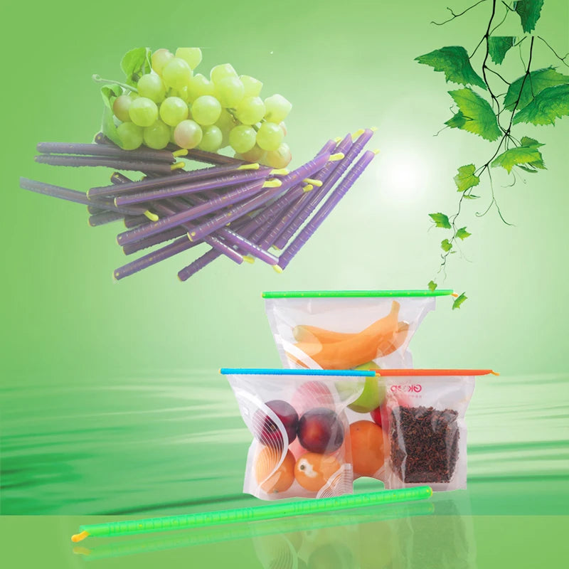 15/10-teiliges Set Beutelclips für Lebensmittel-Snack-Beutel