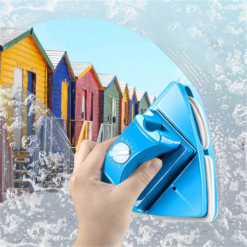 Doppelseitiger Fensterreiniger, Glaswischer, magnetisches Reinigungswerkzeug, verstellbares magnetisches Reinigungsbürstenwerkzeug